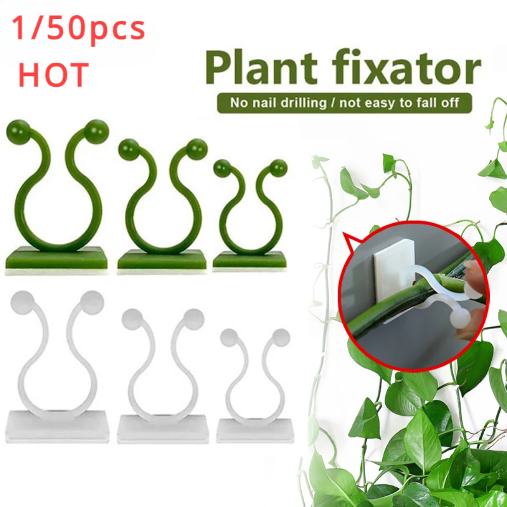 Vine Climbing Plastic - 1/30/50Pcs For Garden Accsesories Plant Garden