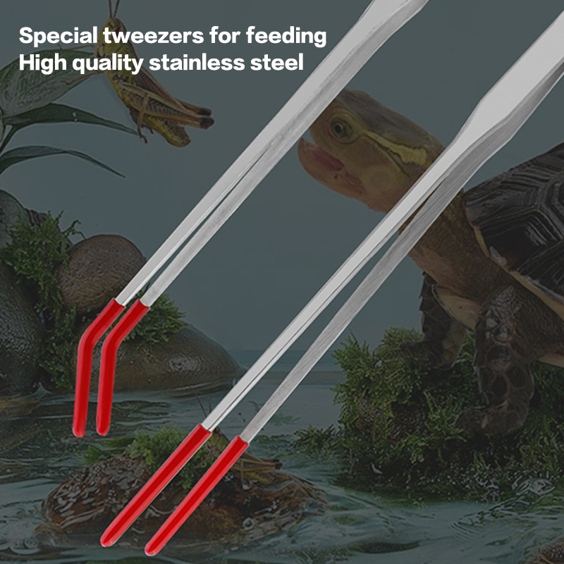 Stainless Steel Fish Tank Main - Feeding Tong Stainless recension och pris