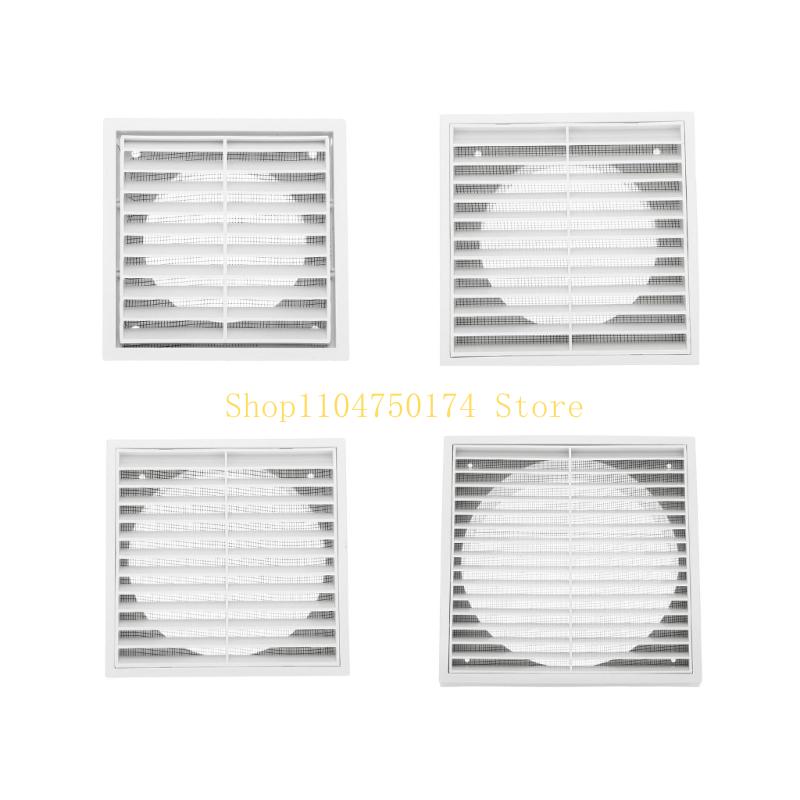 Plastic Square Air vent Louver - Screen Top Mesh recension och pris