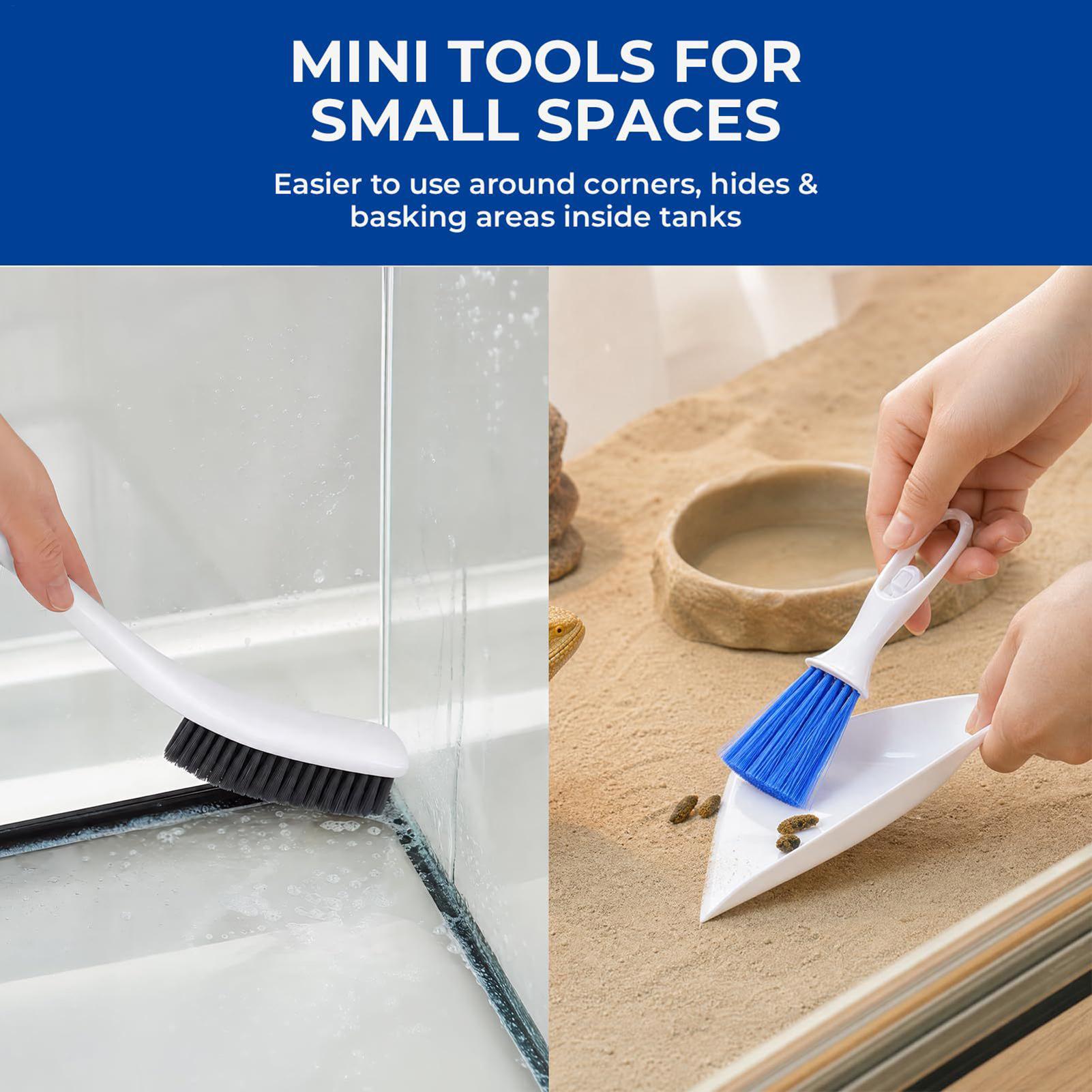 Reptile Tank Cleaning Kit With - Feeding Tong Stainless recension och pris