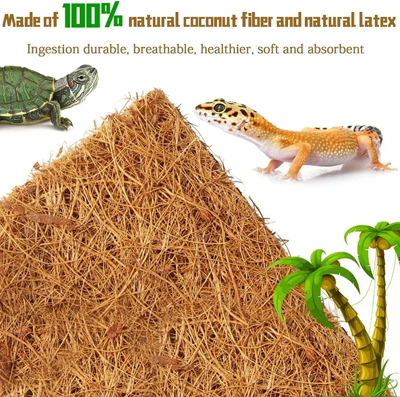 Reptile Carpet Natural Coconut - Substrate Coconut Fiber recension och pris