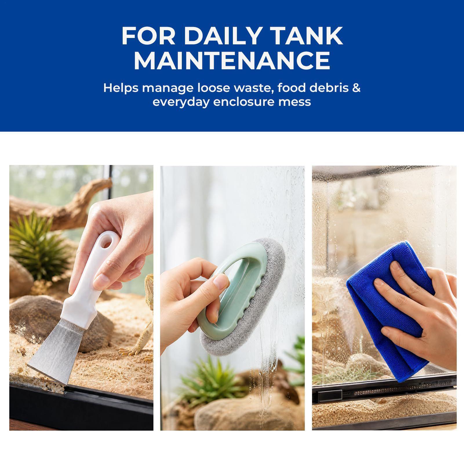Bearded Dragon Tank Cleaning K - Feeding Tong Stainless recension och pris