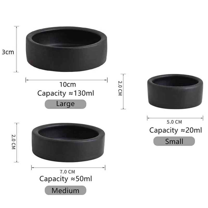 HOT! Reptile Food Bowl Anti-Es - Water Dish Reptile recension och pris