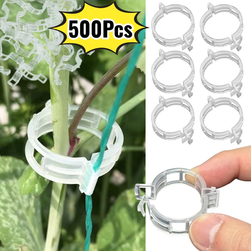 500Pcs Plastic Plant Support C - Vine Climbing Plastic recension och pris
