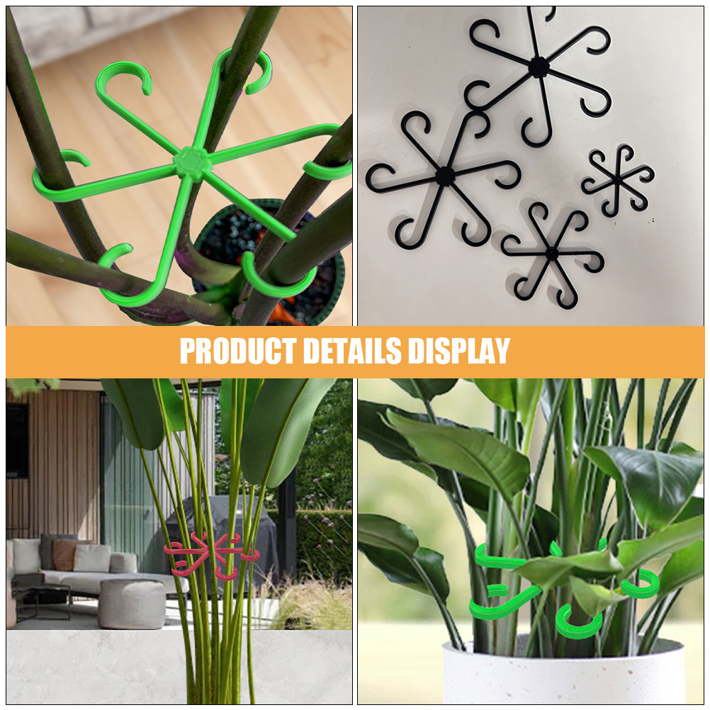 12Pcs Plant Support Clips for  - Vine Climbing Plastic recension och pris