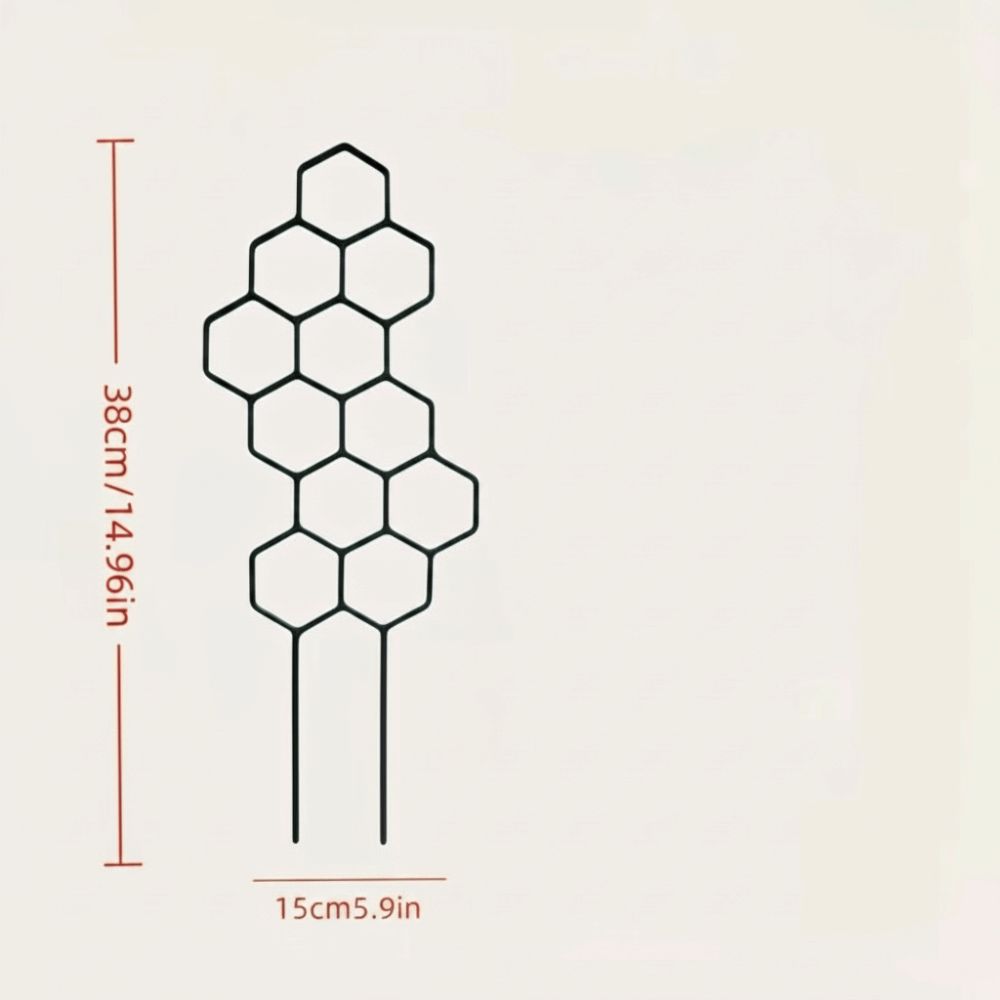 Honeycomb Design Plant Trellis - Vine Climbing Plastic recension och pris
